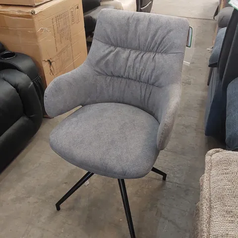EVA VELVET DINING CHAIR WITH SPECIAL HIGH ARMS