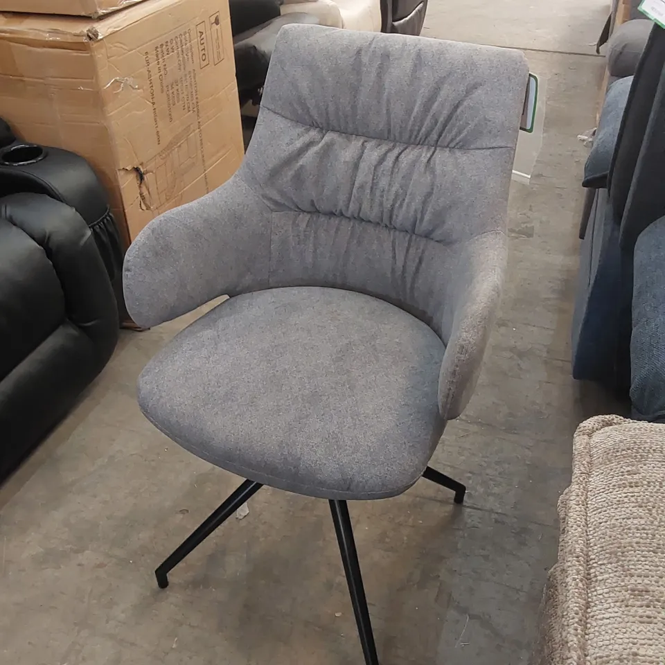 EVA VELVET DINING CHAIR WITH SPECIAL HIGH ARMS