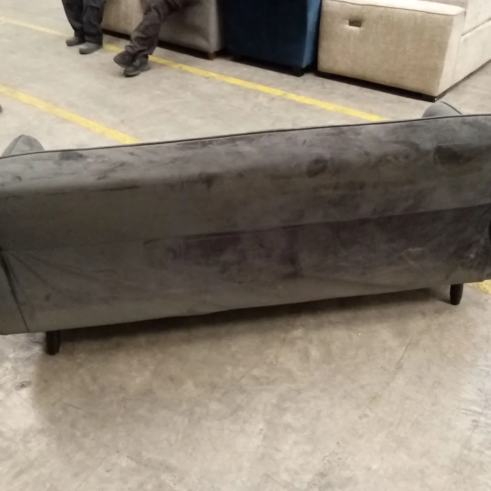 JENNIFER FABRIC COMPACT 3 SEATER SOFA RRP £349