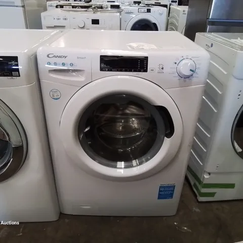 CANDY SMART CS149TE FREE STANDING WASHING MACHINE, 9 KG LOAD, 1400 RPM, ANDROID APP ENABLED, 16 PROGRAMMES, WHITE