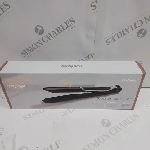BOXED SEALED BABYLISS SUPER SMOOTH STRAIGHTENER