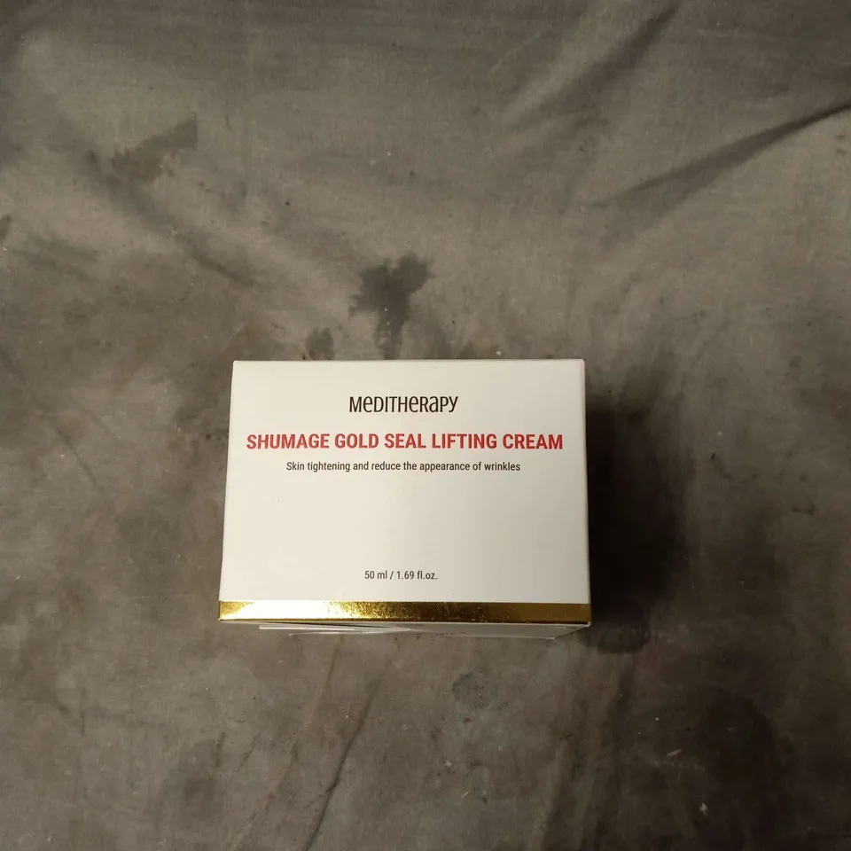 MEDITHERAPY SHUMAGE GOLD SEAL LIFTING CREAM 50 ML SEALED