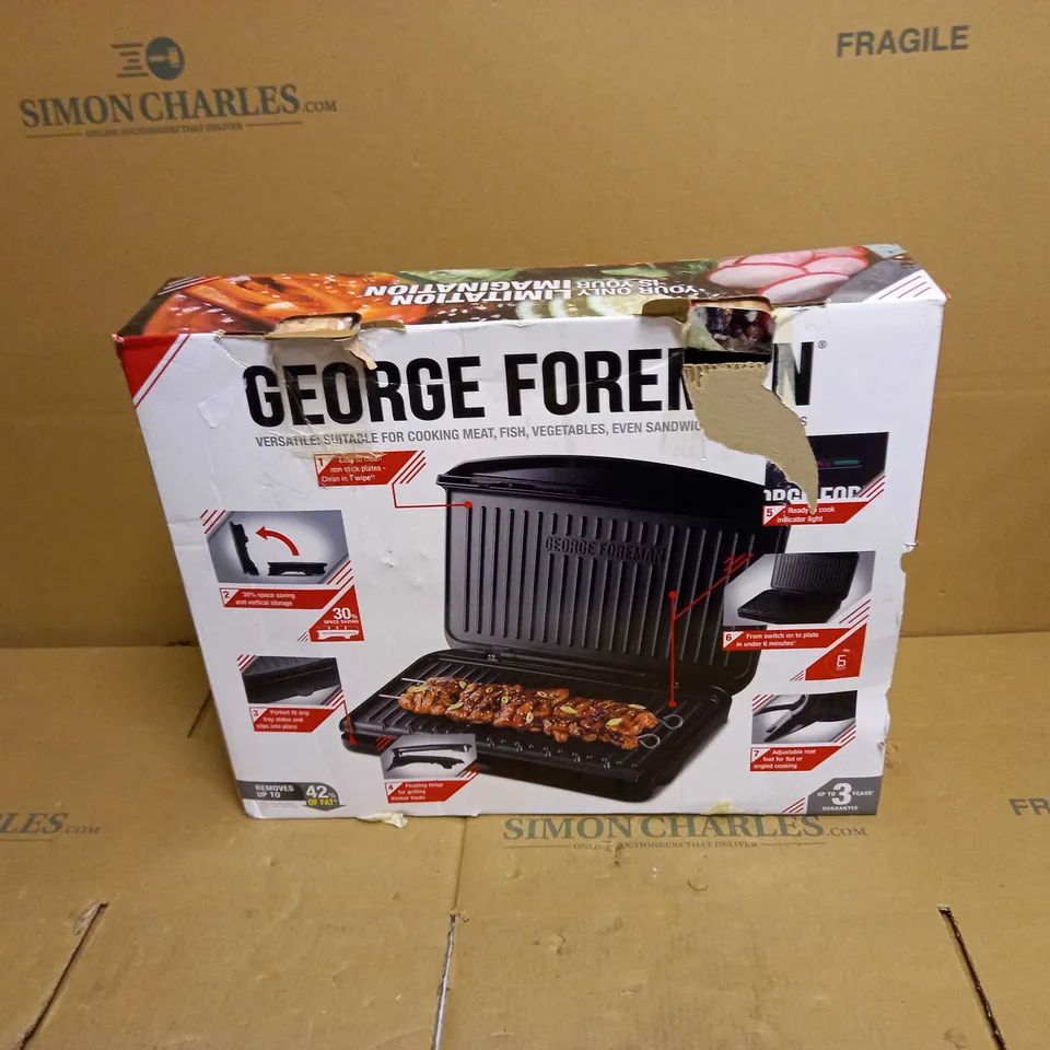 GEORGE FOREMAN LARGE FIT GRILL