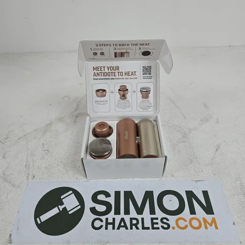 SHARK CHILL PILL 3-IN-1 FAN SYSTEM (INSTACHILL) – COPPER FINISH, BOXED