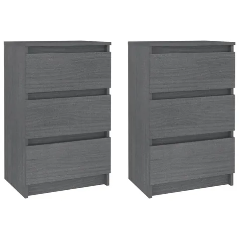 BOXED GOLDMON 6-DRAWER SOLID WOOD NIGHTSTAND