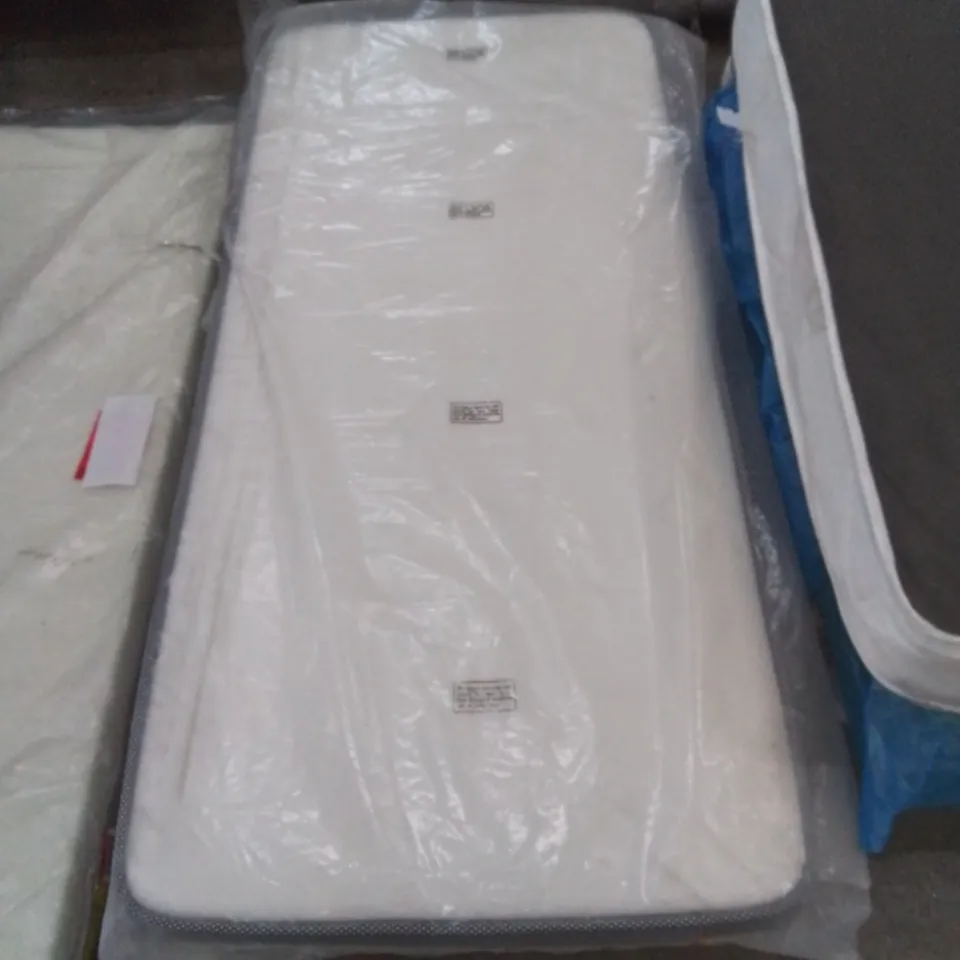QUALITY BAGGED 3' SINGLE CALTHORPE PILLOWTOP POCKET SPRUNG MATTRESS