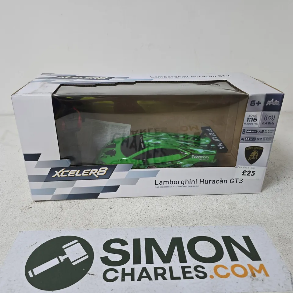 LAMBORGHINI HURACÁN GT3 RC CAR – 1:16 SCALE, BOXED