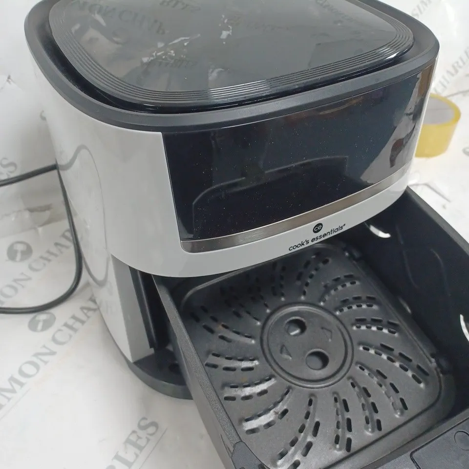 COOK'S ESSENTIALS 4L AIR FRYER COOL GREY
