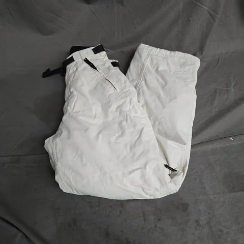 TOG24 TECHNICAL BOARDWEAR SNOW PANTS IN OFF WHITE SIZE XS