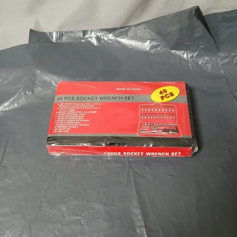 46 PIECES SOCKET WRENCH SET, SEALED