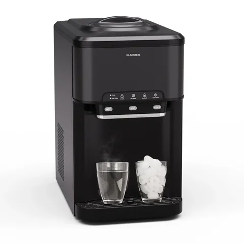 KLARSTEIN AQUEOUS 1.8L 20KG/24H ICE MAKER BLACK