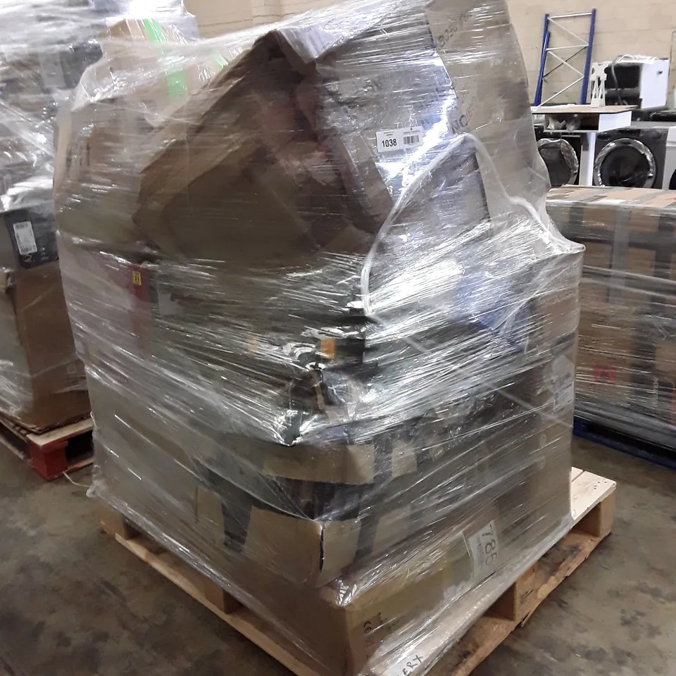 PALLET OF APPROXIMATELY 10 UNPROCESSED RAW RETURN HOUSEHOLD AND ELECTRICAL GOODS TO INCLUDE;