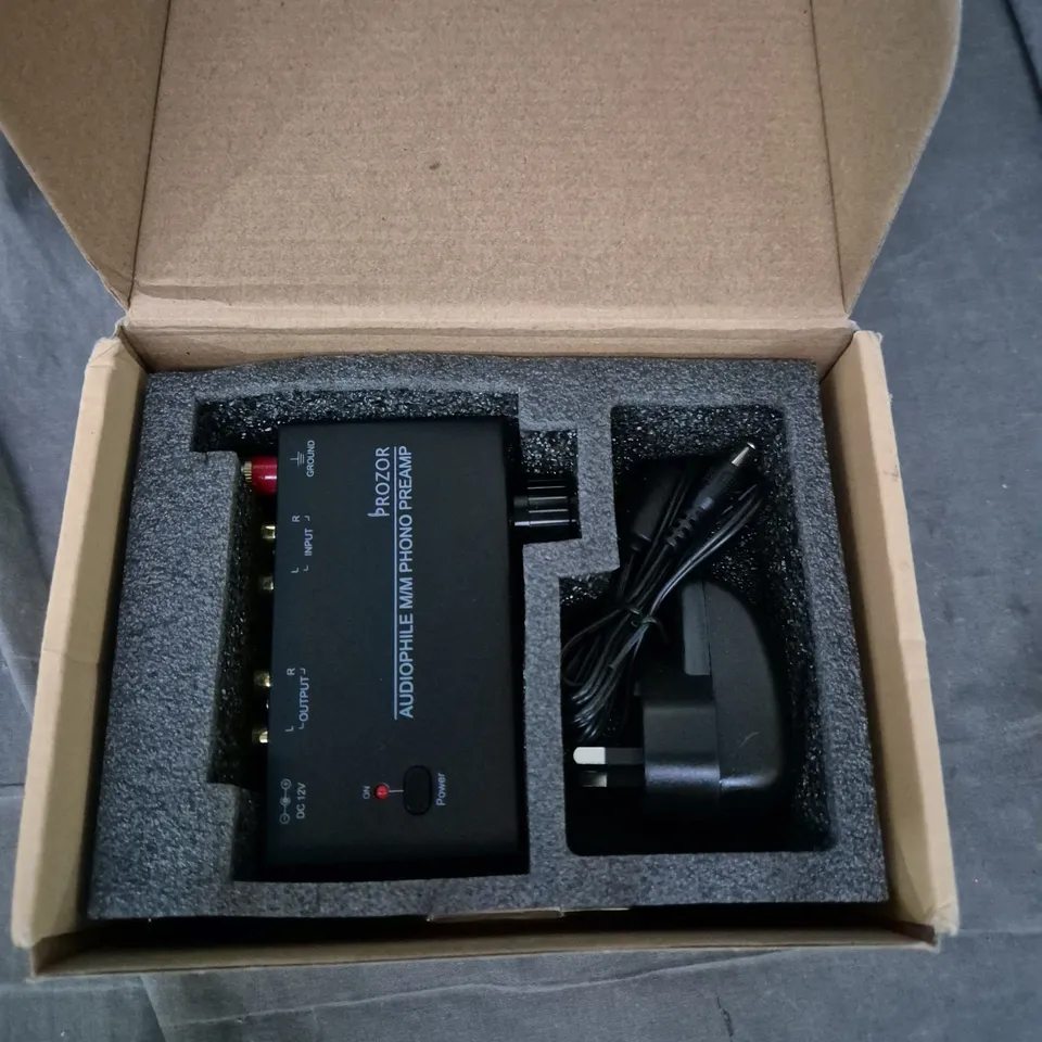 PROZOR AUDIOPHILE MM PHONO PREAMPLIFIER – MODEL PR019