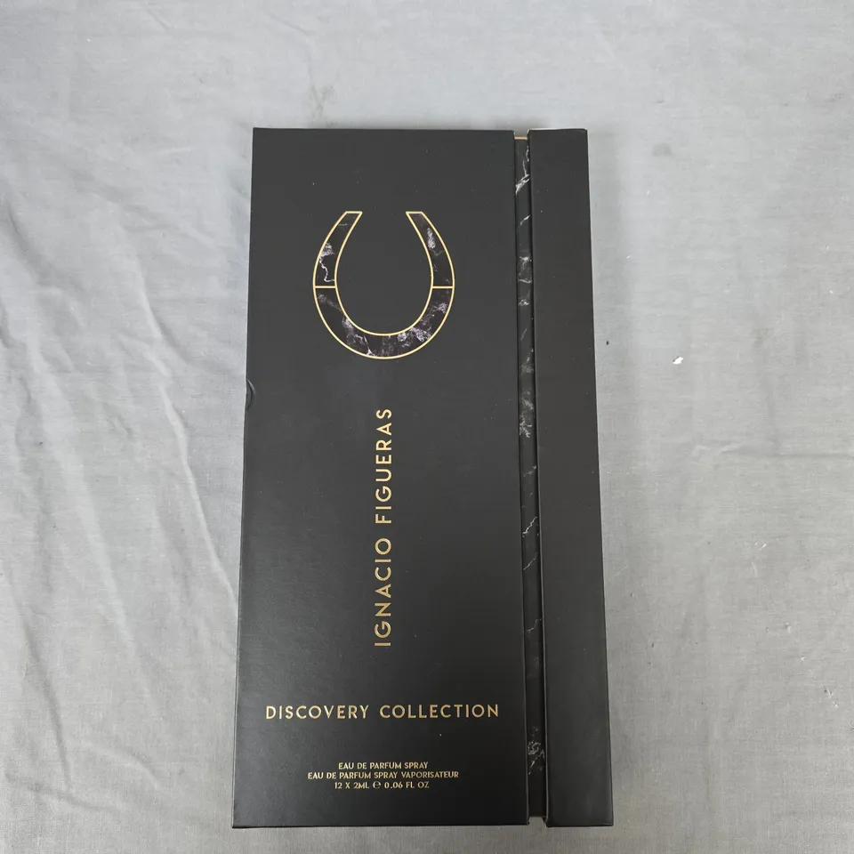 IGNACIO FIGUERAS DISCOVERY COLLECTION EAU DE PARFUM SPRAY SET – 12 X 2ML, BOXED