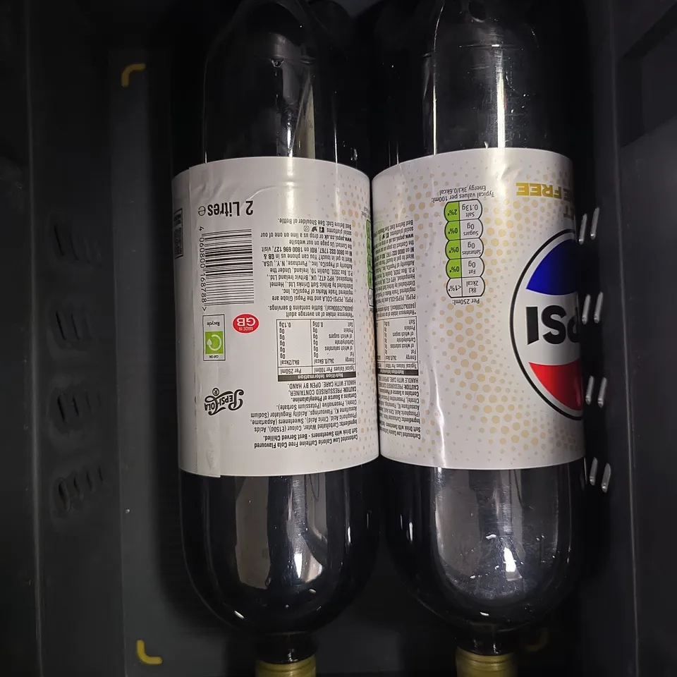 SET OF 3 PEPSI DIET CAFFEINE FREE 