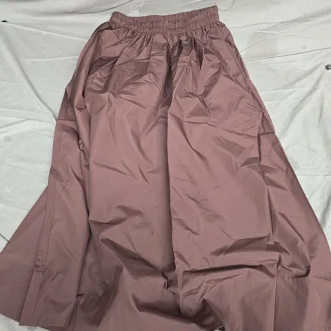 ARKET WOMEN'S BROWN ELASTIC-WAIST SKIRT – EU38