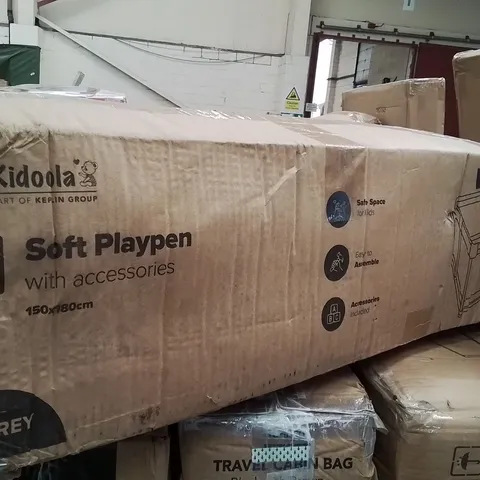 BOXED KIDOOLA FOLDABLE BABY/TODDLER PLAYPEN