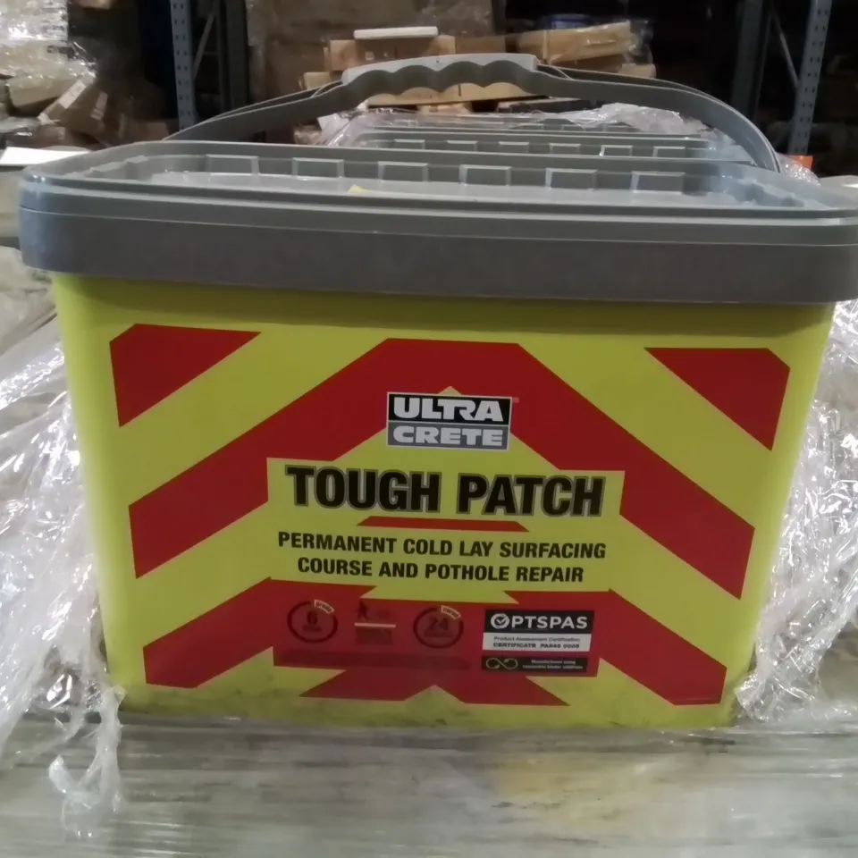 PALLET OF ULTRACRETE TOUGH PATCH POTHOLES REPAIR APPROXIMATELY 30 CASES//EXPIRY DATE 18.05.25 26KG PER CASE