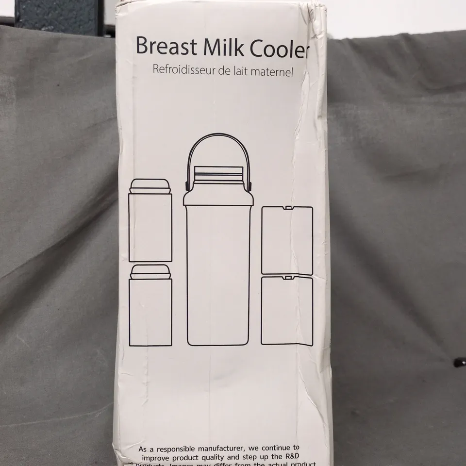 boxed 22oz portable breast milk cooler