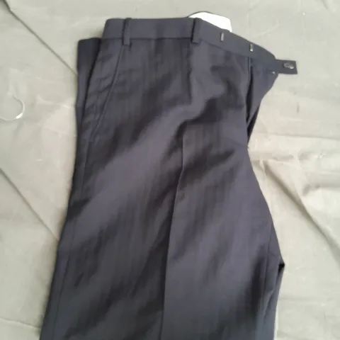 M&S SARTORIAL MENS SUIT TROUSERS DARK BLUE SIZE 36IN WAIST 29IN LEG