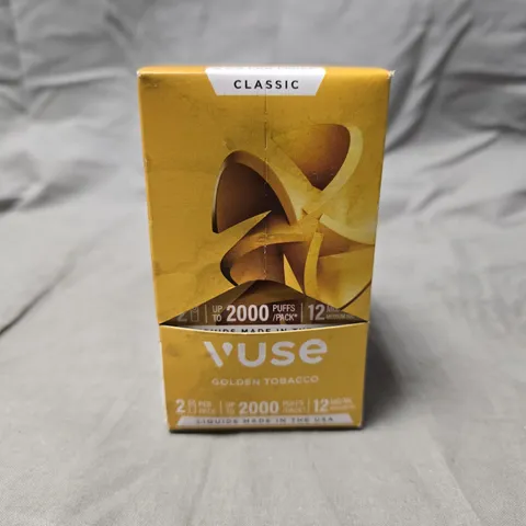 VUSE CLASSIC POD PACKS – GOLDEN TOBACCO (5 X 12 MG/ML NICOTINE)