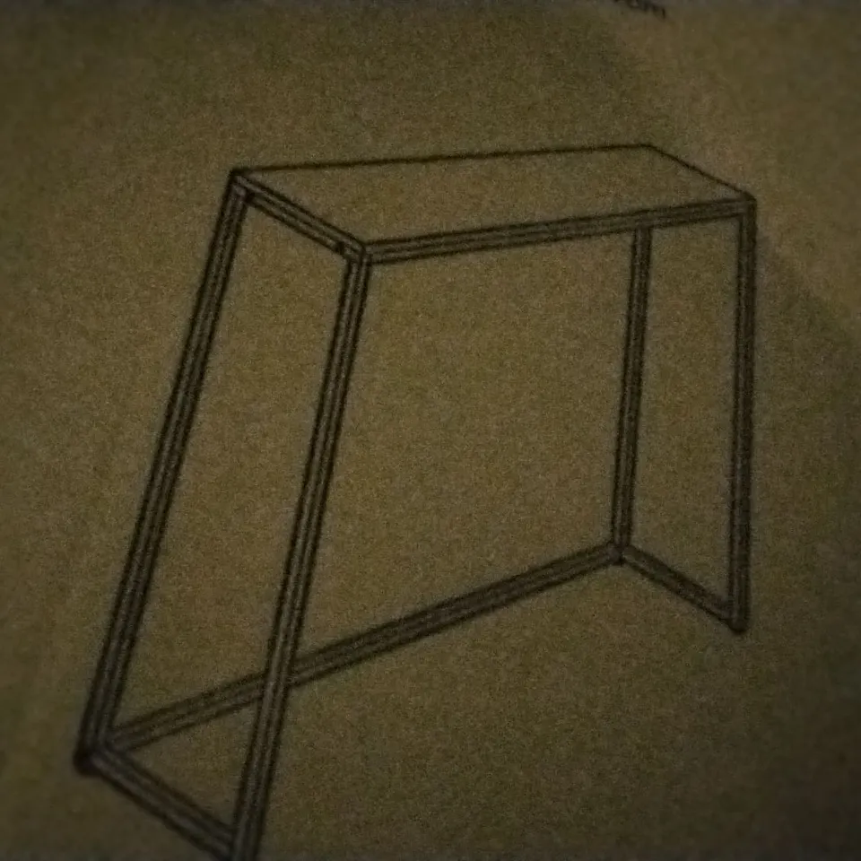 BOXED TRENT CONSOLE TABLE DARK MANGO 