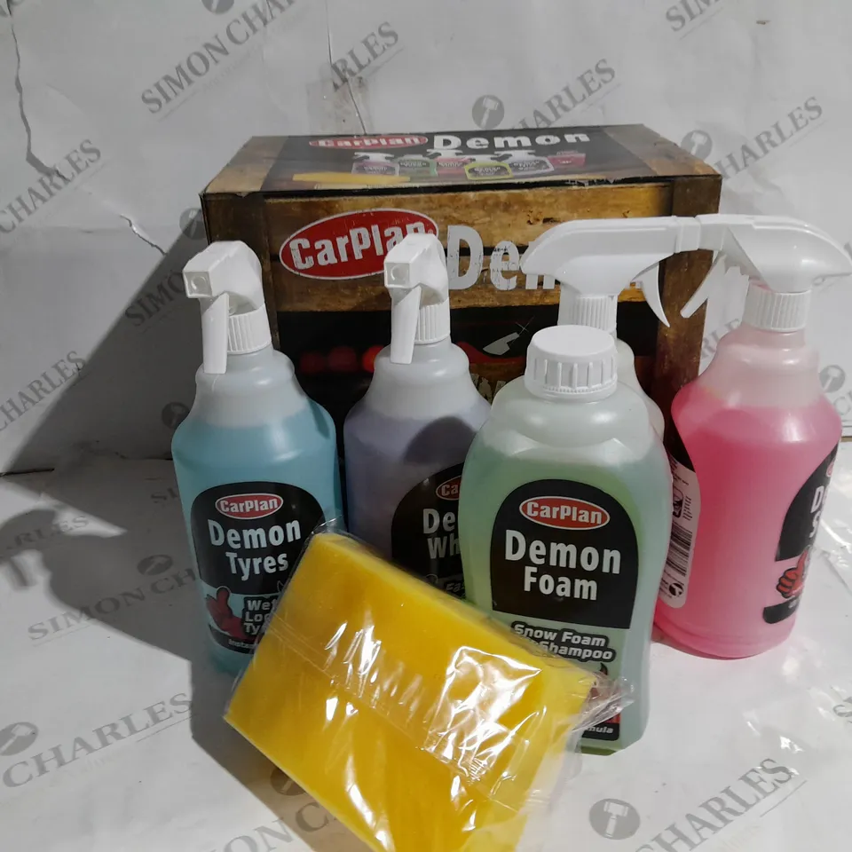 BOXED CARPLAN DEMON CAR CARE CRATE 