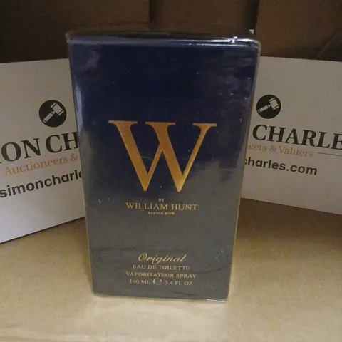 BOXED AND SEALED W BY WILLIAM HUNT SAVILLE ROW EAU DE TOILETTE SPRAY 100ML