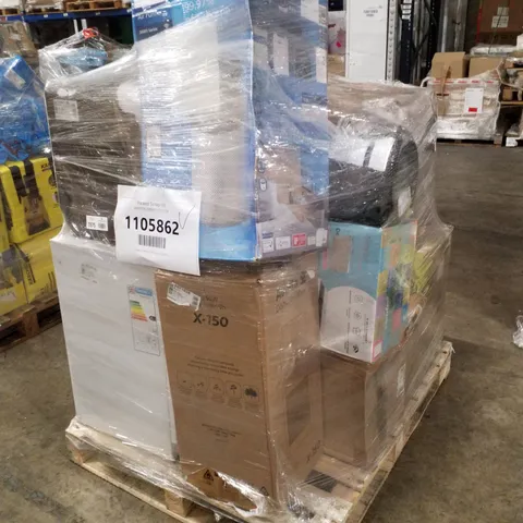PALLET OF APPROXIMATELY 14 UNPROCESSED RAW RETURN HOUSEHOLD AND ELECTRICAL GOODS TO INCLUDE;
