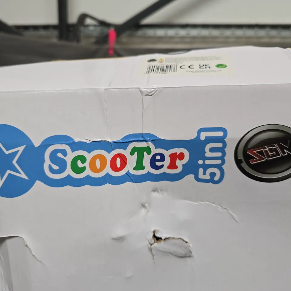 SCOOTER FUN 5-IN-1 KIDS' SCOOTER – BLUE