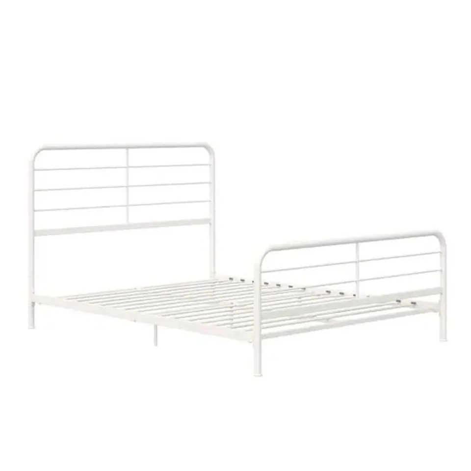 BOXED MILLIE META BED//KING - WHITE (1 BOX)