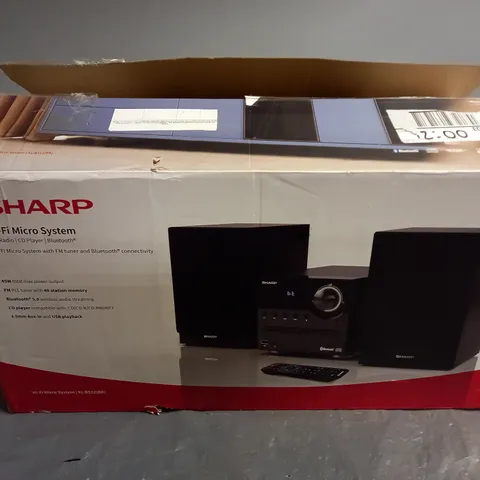BOXED SHARP HI-FI MICRO SYSTEM