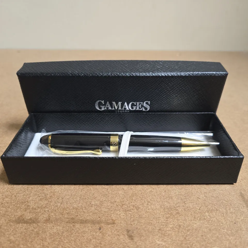GAMAGES LONDON PEN IN PRESENTATION BOX