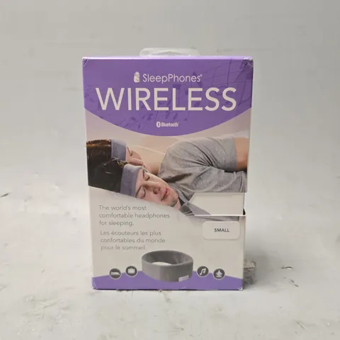 BOXED SLEEP PHONES WIRELESS - SMALL