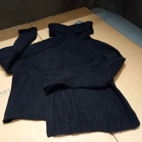 ALL SAINTS BLACK JUNI JUMPER - SIZE XS