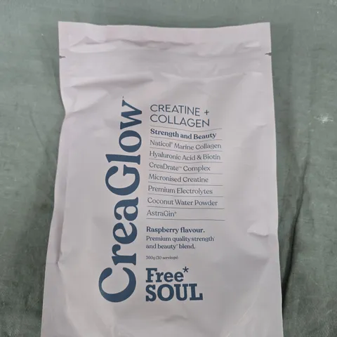 FREE SOUL CREAGLOW CREATINE & COLLAGEN 