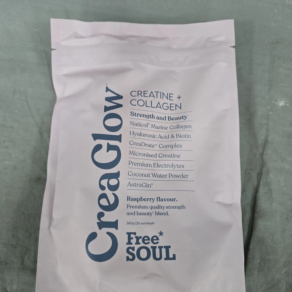 FREE SOUL CREAGLOW CREATINE & COLLAGEN 