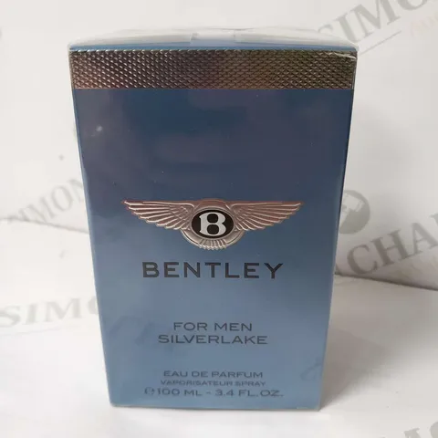 BOXED AND SEALED BENTLEY FOR MEN SILVERLAKE EAU DE PARFUM 100ML