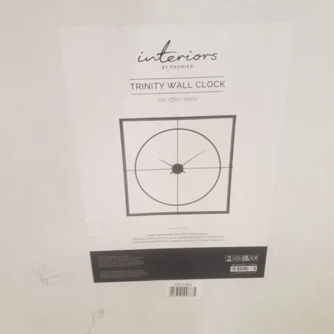 BOXED LASALLE WALL CLOCK