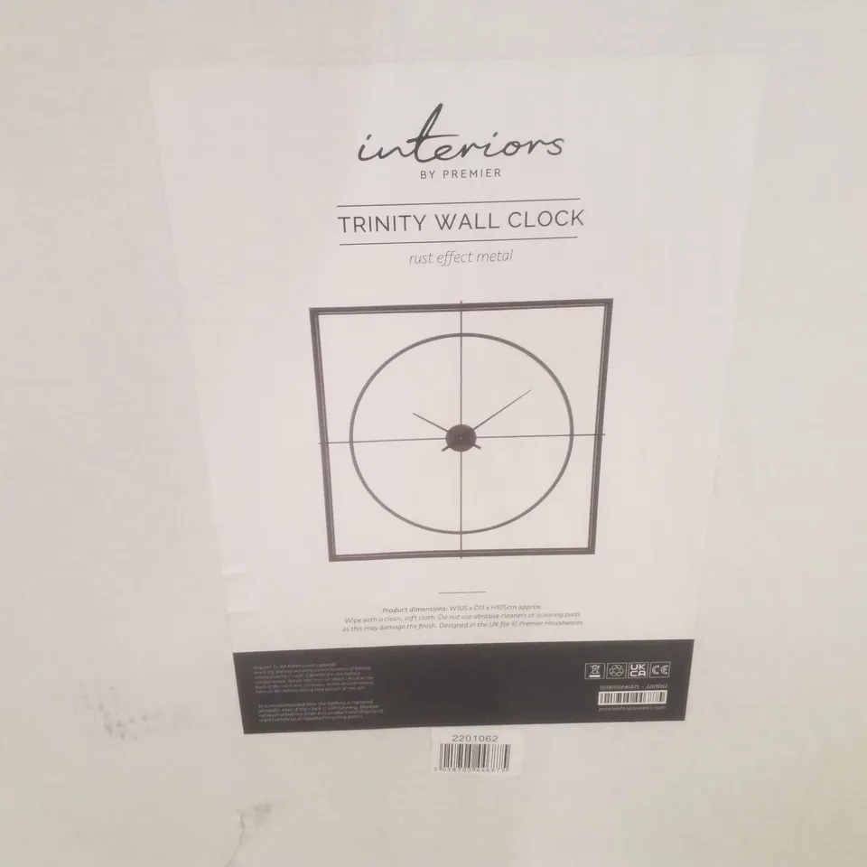 BOXED LASALLE WALL CLOCK