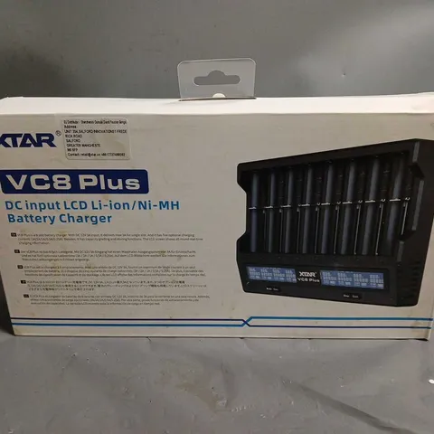 XTAR VC8 PLUS BATTERY CHARGER 