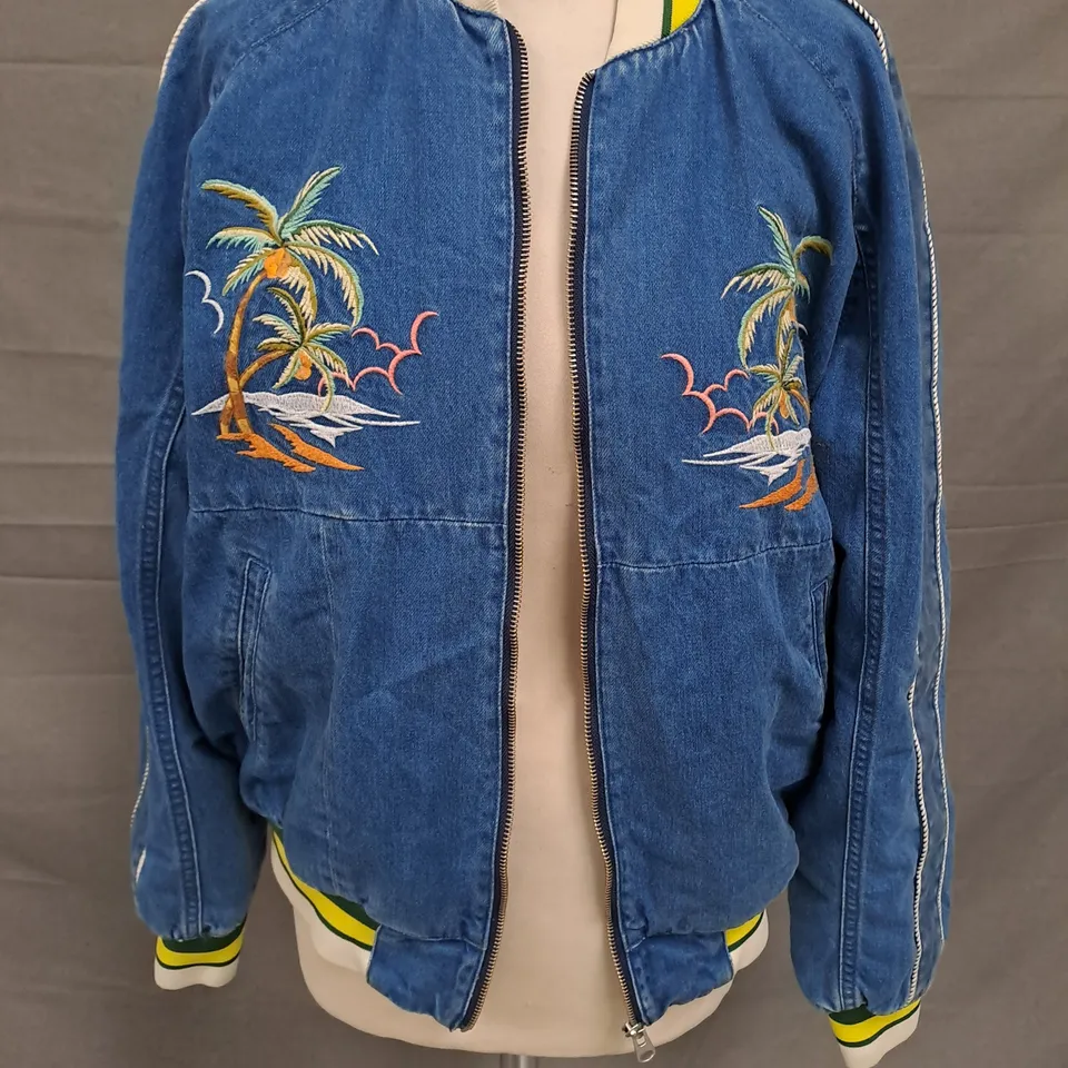 KINGS OF INDIGO DENIM JACKET SIZE SMALL