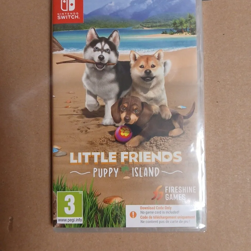 SEALED LITTLE FRIENDS: PUPPY ISLAND FOR NINTENDO SWITCH 