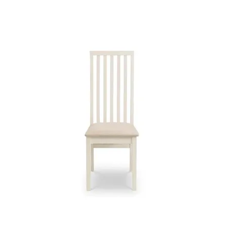 BOXED ELENORA UPHOLSTERED DINING CHAIR - SET OF 2 (1 BOX)