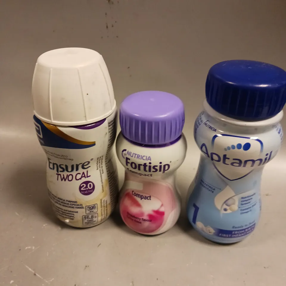 APPROXIMATELY 20 ASSORTED FOOD SUPPLEMENT DRINKS - COLLECTION ONLY 