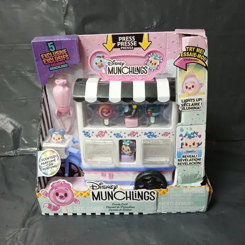 DISNEY MUNCHLINGS CANDY CART PLAY SET