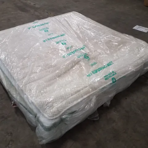 BAGGED QUALITY LIBERTY 1000 POCKET SPRINGS 180CM SUPERKING MATTRESS
