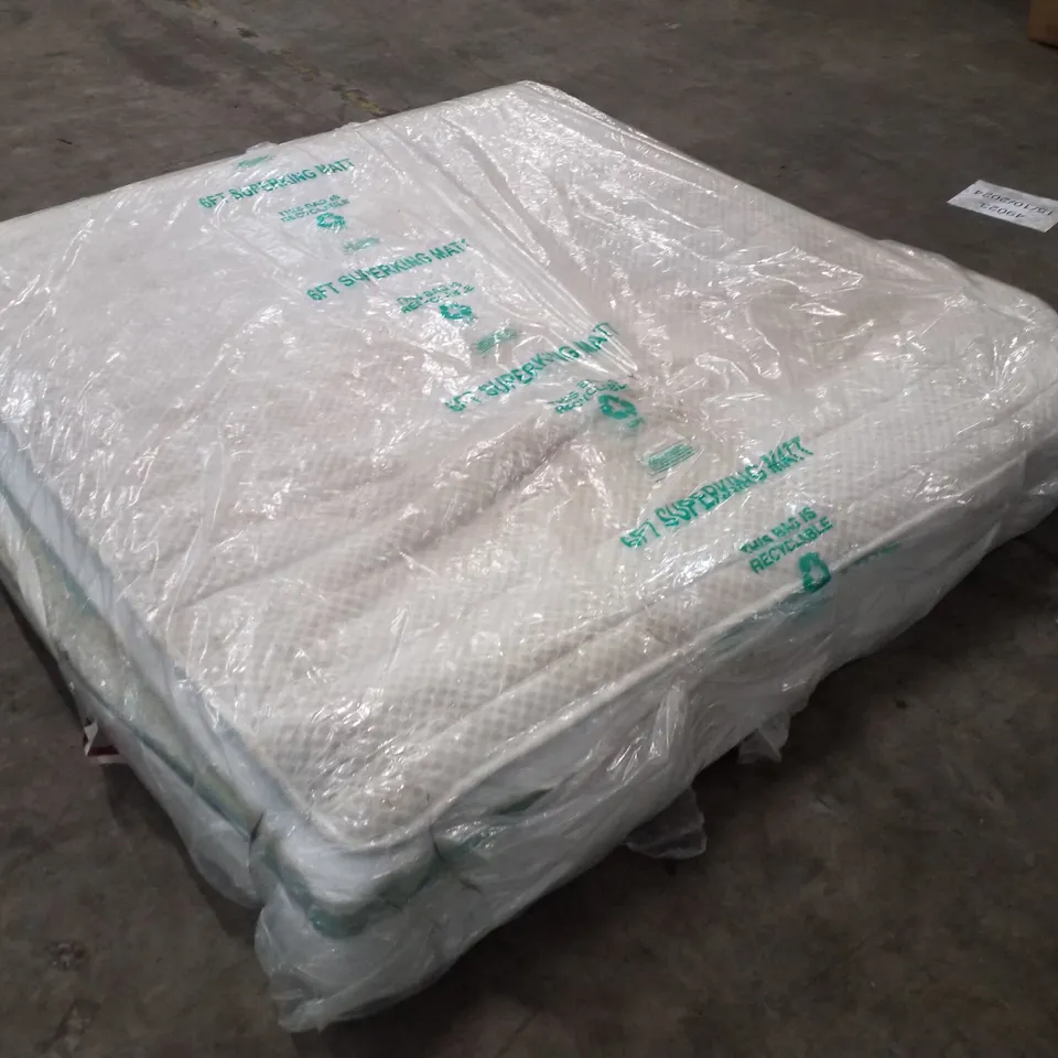 BAGGED QUALITY LIBERTY 1000 POCKET SPRINGS 180CM SUPERKING MATTRESS 