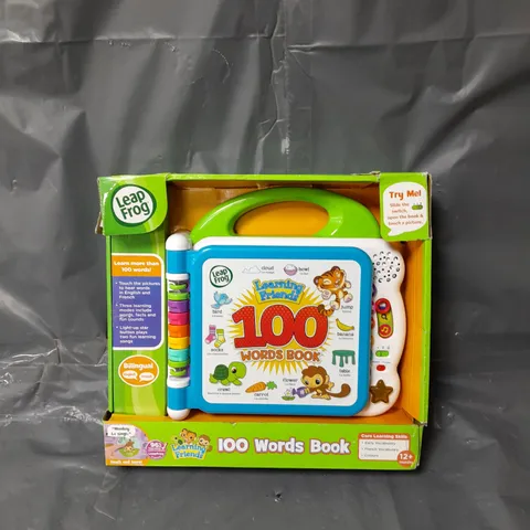 BOXED LEAPFROG LEARNING FRIENDS 100 WORDS BOOK