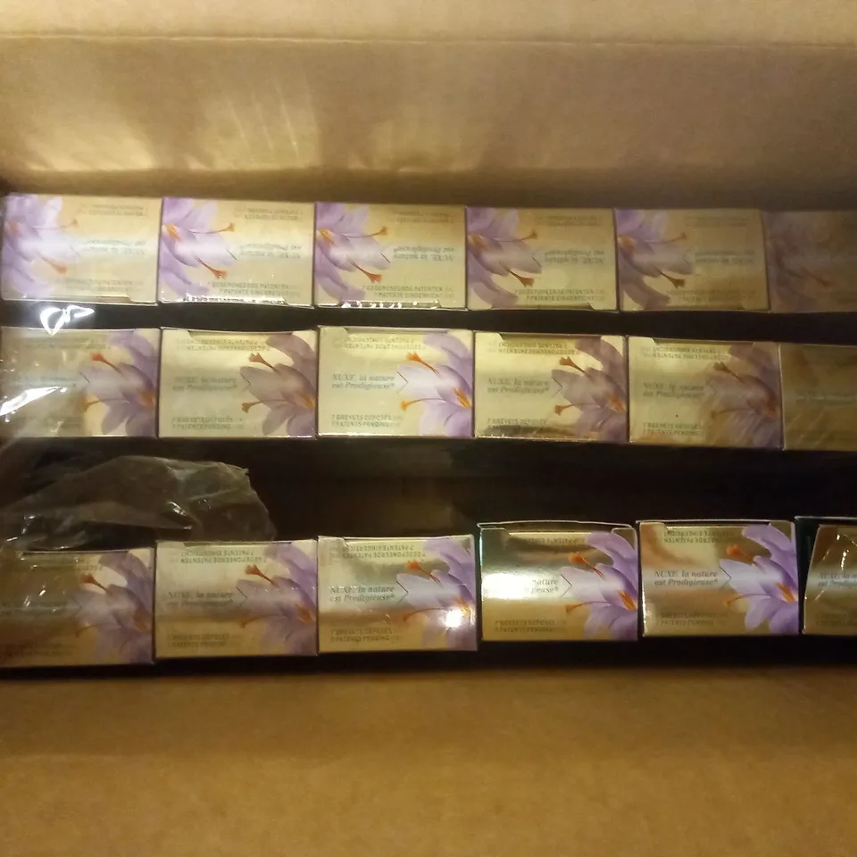 BOX OF APPROX 18 OF ASSORTED NUXE NUXURIANCE ULTRA ANTI AGEING ROLL ON MASK 50ML